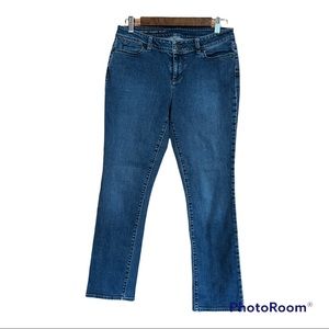 Talbots Signature Straight  Blue Jeans 8 Petite